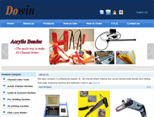 Tablet Screenshot of hot-signs.com